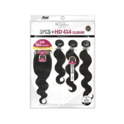 MANE CONCEPT Tissage 11A BODY WAVE 12'' 14'' 16'' + HD Closure 4"x4"