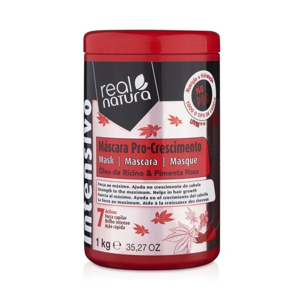 Masque De Croissance RICIN Et PIMENT (Pro-crescimento) 1kg 1 Masque De Croissance RICIN Et PIMENT (Pro-crescimento) 1kg