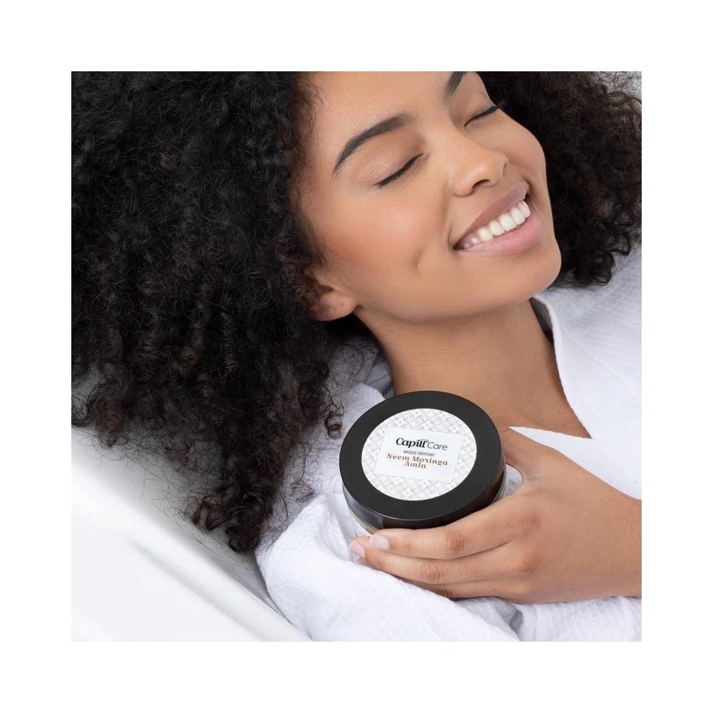 Masque Fortifiant NEEM MORINGA AMLA 200ml 1 Masque Fortifiant NEEM MORINGA AMLA 200ml