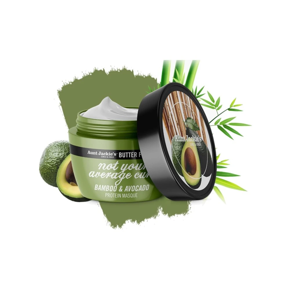 Masque Protéiné Au BAMBOU & AVOCAT 227g (Not Your Average Curl) 1 Masque Protéiné Au BAMBOU & AVOCAT 227g (Not Your Average Curl)