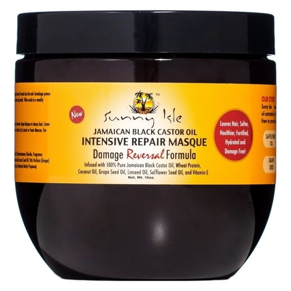 Masque Réparateur HUILE DE RICIN NOIR 453g (Intensive Repair Masque) 1 Masque Réparateur HUILE DE RICIN NOIR 453g (Intensive Repair Masque)