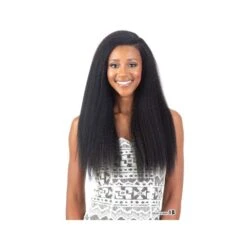 MILKYWAY Extensions à Clips KINKY STRAIGHT 18" 9PCS (Organique)