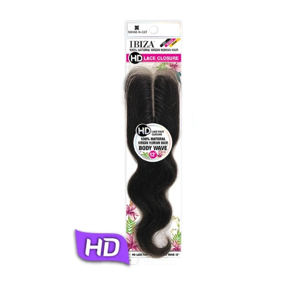MILKYWAY Ibiza Closure 2.25"x4.5" BODY WAVE 12" (HD Lace) 1 MILKYWAY Ibiza Closure 2.25"x4.5" BODY WAVE 12" (HD Lace)