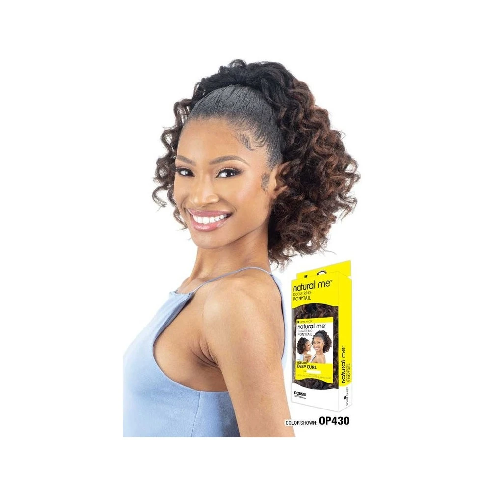 MILKYWAY Postiche NATURAL DEEP CURL 2 MILKYWAY Postiche NATURAL DEEP CURL – Image 2