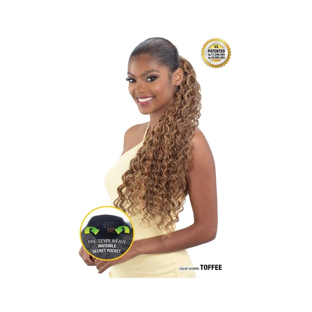 MILKYWAY Postiche SPANISH CURL 26" (PonyPro) 2 MILKYWAY Postiche SPANISH CURL 26" (PonyPro) – Image 2