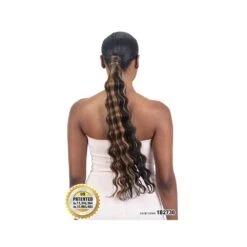 MILKYWAY Postiche WAVY CRIMP CURL 22" (Organique Pony Pro) 4 MILKYWAY Postiche WAVY CRIMP CURL 22" (Organique Pony Pro) -Super Beaute Boutique milkyway postiche wavy crimp curl 22 organique pony pro 1