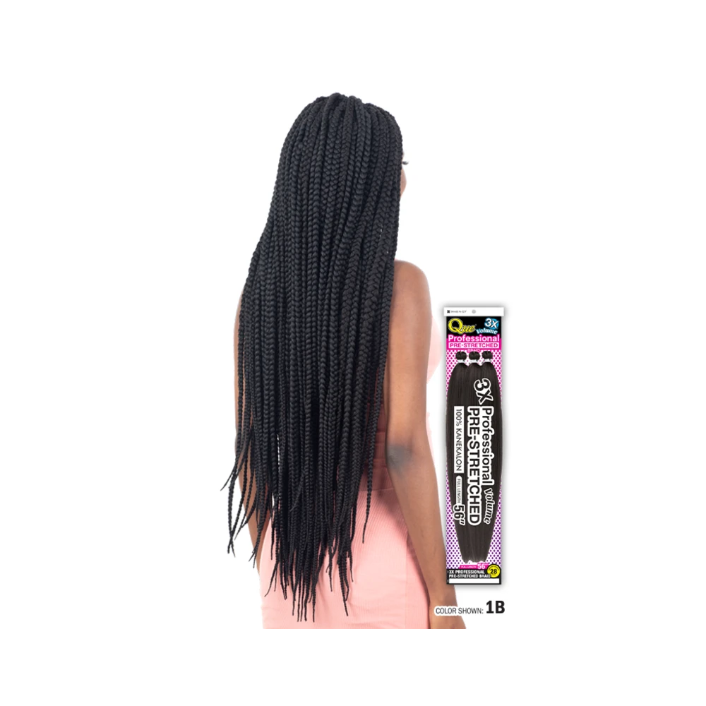 MILKYWAY Qué Natte 3x PROFESSIONAL PRE-STRETCHED BRAID 28" 4 MILKYWAY Qué Natte 3x PROFESSIONAL PRE-STRETCHED BRAID 28" – Image 4