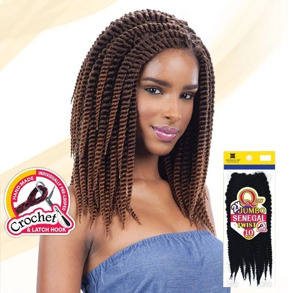 MILKYWAY QUE Natte JUMBO SENEGAL TWIST 10" 1 MILKYWAY QUE Natte JUMBO SENEGAL TWIST 10"