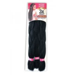 MODEL Natte GIANT JUMBO BRAID 3X [PRIX CHOC] -Super Beaute Boutique model natte giant jumbo braid 3x prix choc 1 1
