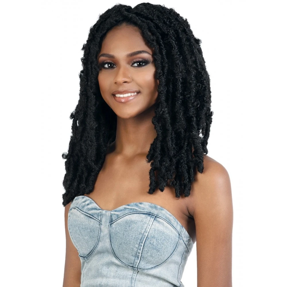 MOTOWN TRESS Natte 2X BUTTERFLY FAUX LOCS 12" (Pre-Loop) ° 4 MOTOWN TRESS Natte 2X BUTTERFLY FAUX LOCS 12" (Pre-Loop) ° – Image 4
