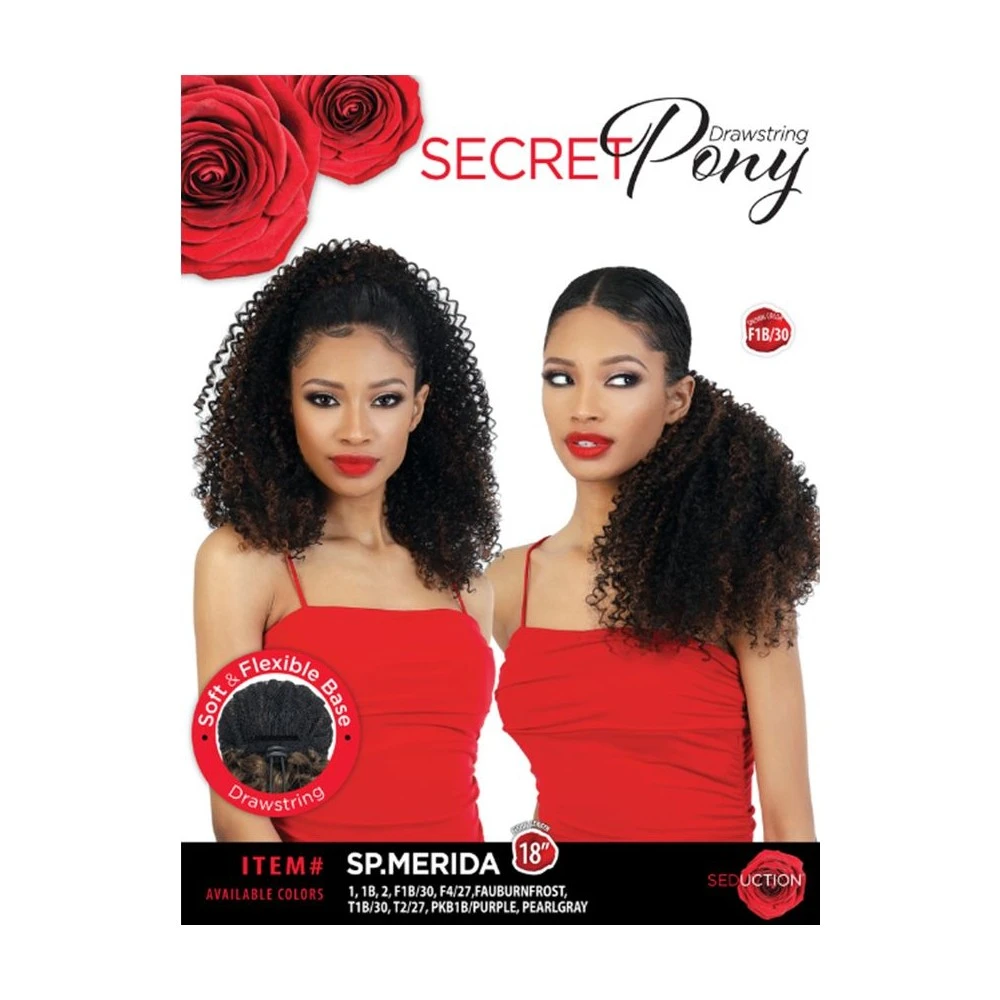 MOTOWN TRESS Postiche SP.MERIDA DRAWSTRING 1 MOTOWN TRESS Postiche SP.MERIDA DRAWSTRING