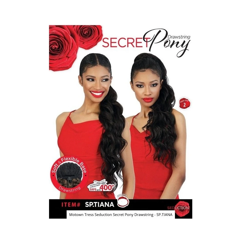 MOTOWN TRESS Postiche SP.TIANA DRAWSTRING 1 MOTOWN TRESS Postiche SP.TIANA DRAWSTRING