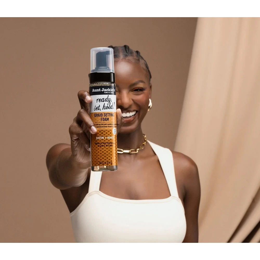 Mousse Lissante Et Fixante MIEL Et BIOTINE 251ml (Braid Foam) 2 Mousse Lissante Et Fixante MIEL Et BIOTINE 251ml (Braid Foam) – Image 2