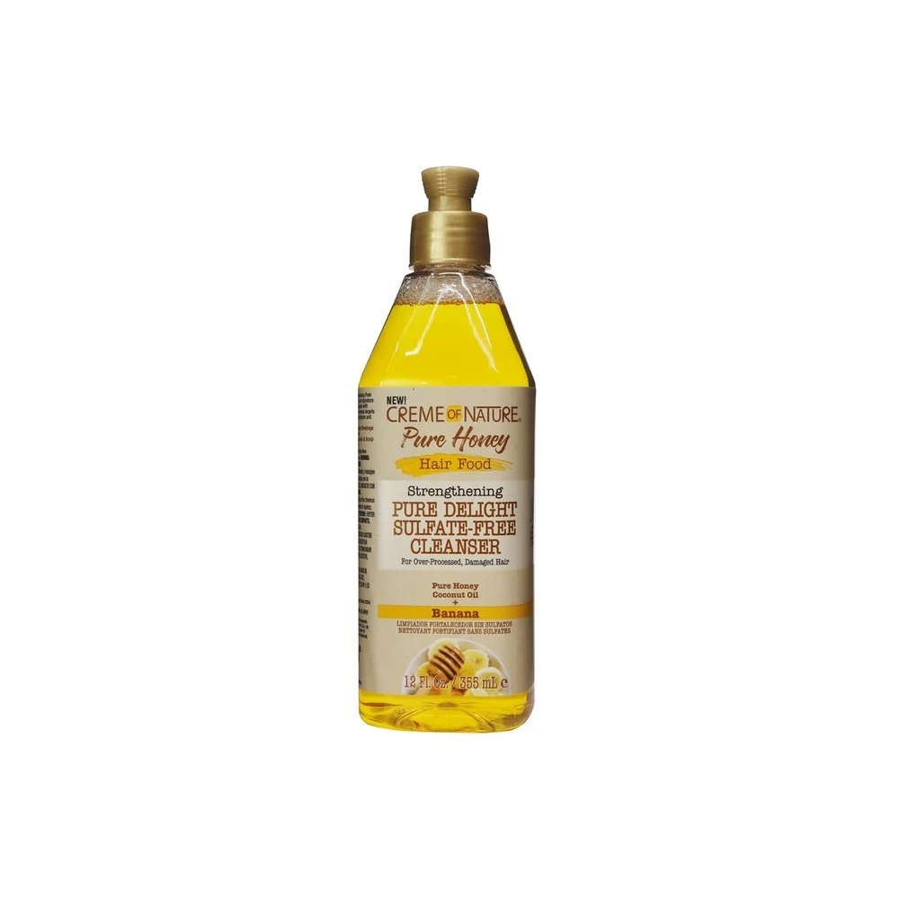 Nettoyant Fortifiant & Réparateur PURE HONEY 355ml (Cleanser Banana) 1 Nettoyant Fortifiant & Réparateur PURE HONEY 355ml (Cleanser Banana)