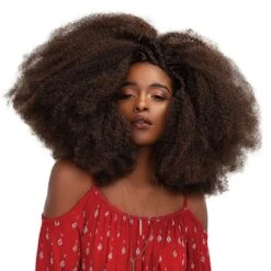 NOIR Natte 2X AFRO KINKY BULK 48"