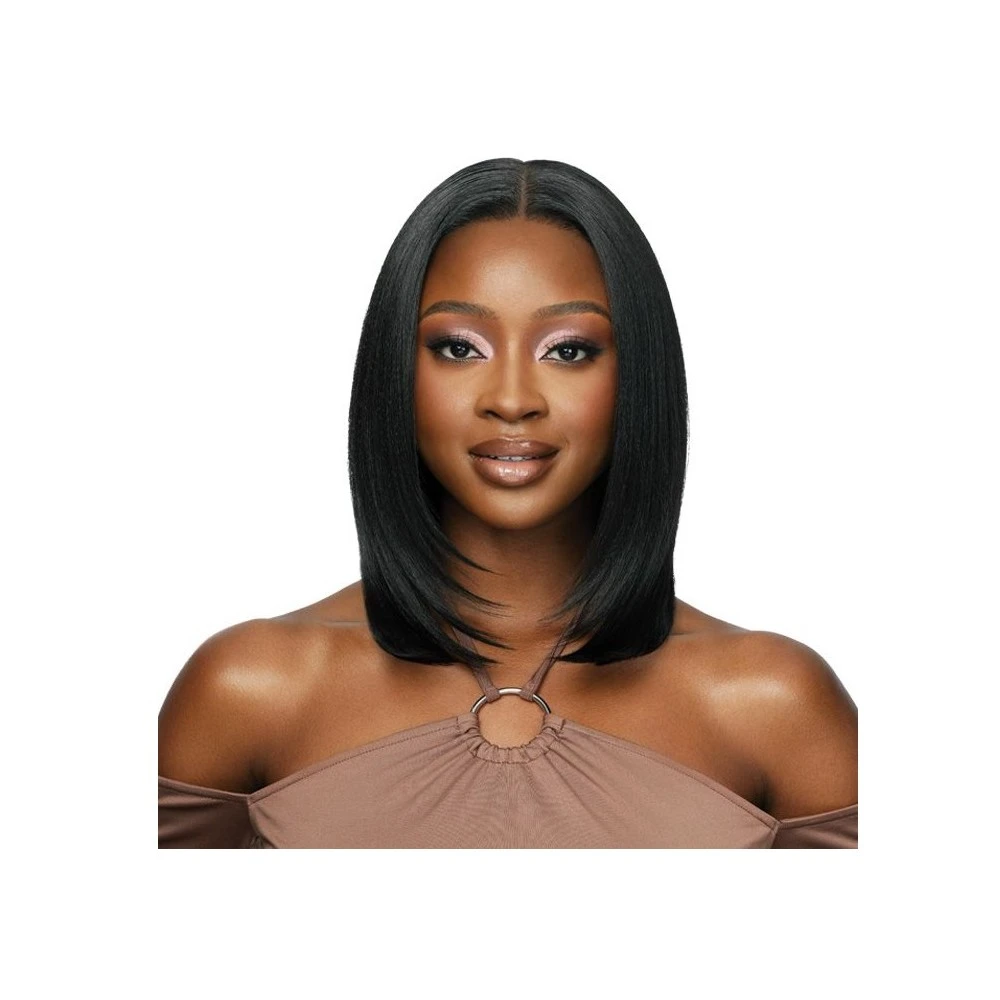 OUTRE Perruque HHB NATURAL YAKI 14" (HD Lace Front 5x5) 1 OUTRE Perruque HHB NATURAL YAKI 14" (HD Lace Front 5x5)