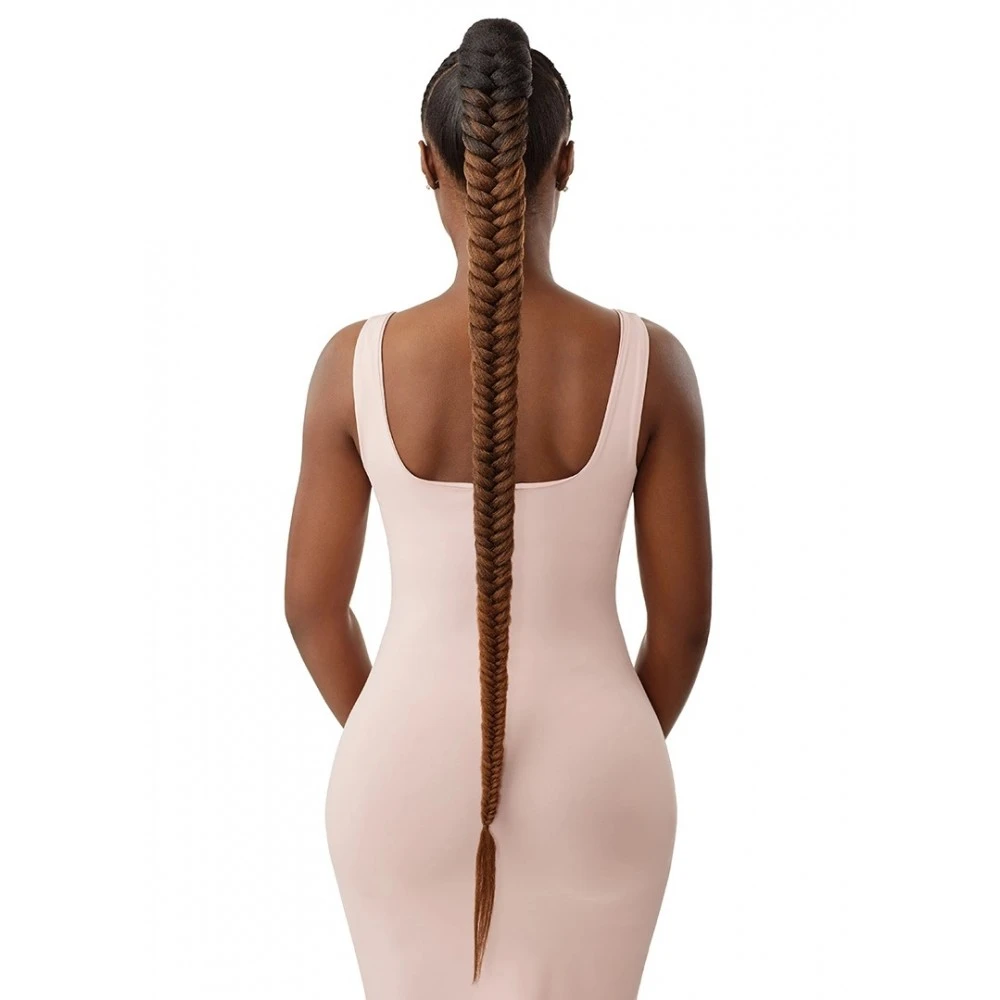 OUTRE Postiche NATURAL BRAIDED FISHTAIL 42" (Wrap Pretty Quick ) 4 OUTRE Postiche NATURAL BRAIDED FISHTAIL 42" (Wrap Pretty Quick ) – Image 4