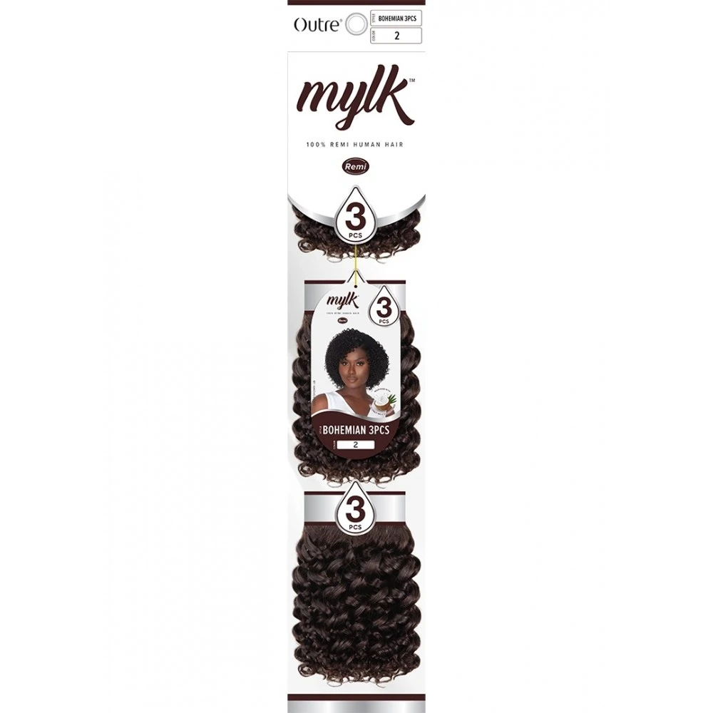 OUTRE Tissage BOHEMIAN 3PCS (Mylk) 4 OUTRE Tissage BOHEMIAN 3PCS (Mylk) – Image 4