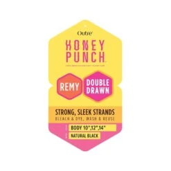 OUTRE Tissage Vierge BODY 10/12/14" (Honey Punch) -Super Beaute Boutique outre tissage vierge body 101214 honey punch 3