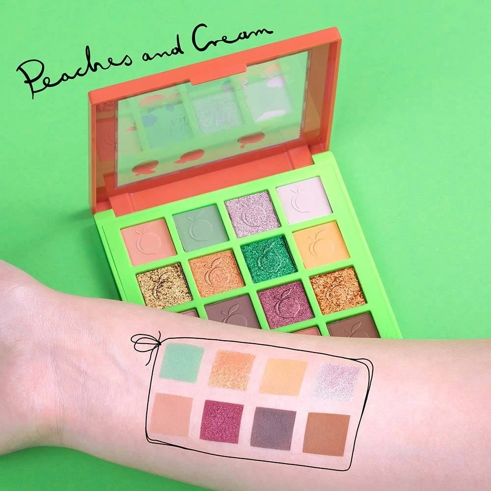 Palette 16 Fards PEACHES AND CREAM 3 Palette 16 Fards PEACHES AND CREAM – Image 3