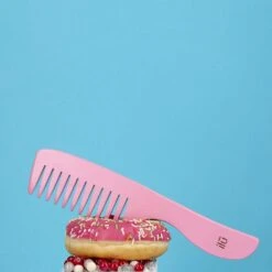 Peigne En Bambou Pour Cheveux épais PINK FLAMINGO -Super Beaute Boutique peigne en bambou pour cheveux epais pink flamingo 2