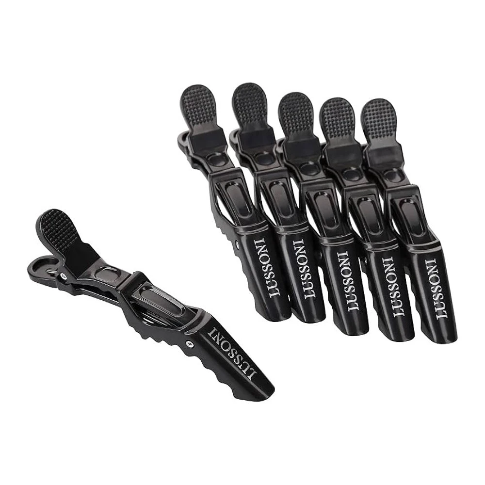 Pinces à Cheveux Crocodile 6pcs 1 Pinces à Cheveux Crocodile 6pcs