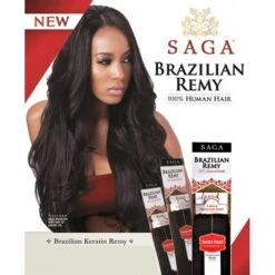 SAGA Tissage BRAZILIAN REMY Yaky -Super Beaute Boutique saga tissage brazilian remy 1 1