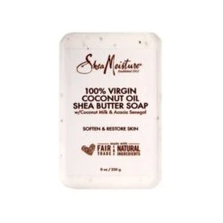 Shea Moisture Savon COCO Et KARITE 100% VIRGIN COCONUT OIL 230g
