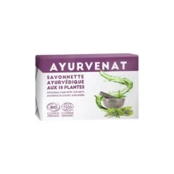 Savon Ayurvédique Aux 18 Plantes BIO 100g