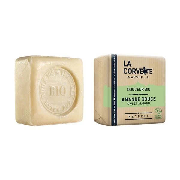 Savon BIO AMANDE DOUCE 100g 1 Savon BIO AMANDE DOUCE 100g