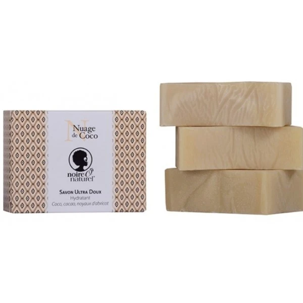 Savon Bio Ultra Doux NUAGE DE COCO 100g 1 Savon Bio Ultra Doux NUAGE DE COCO 100g