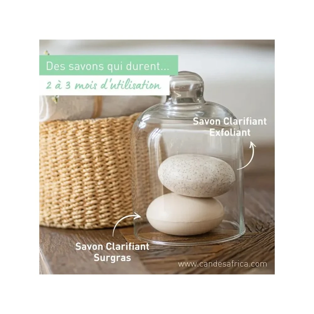Savon Clarifiant & Exfoliant Éclat 150g 3 Savon Clarifiant & Exfoliant Éclat 150g – Image 3
