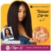 SENSAS Extensions à Clips 1C CLIQUE 18" (Curls Kinks & Co) -Super Beaute Boutique sensas extensions a clips 1c clique 18 curls kinks co
