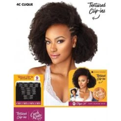 SENSAS Extensions à Clips 4C CLIQUE 18'' (Curls Kinks & Co) 3 SENSAS Extensions à Clips 4C CLIQUE 18'' (Curls Kinks & Co) -Super Beaute Boutique sensas extensions a clips 4c clique 18 curls kinks co 1