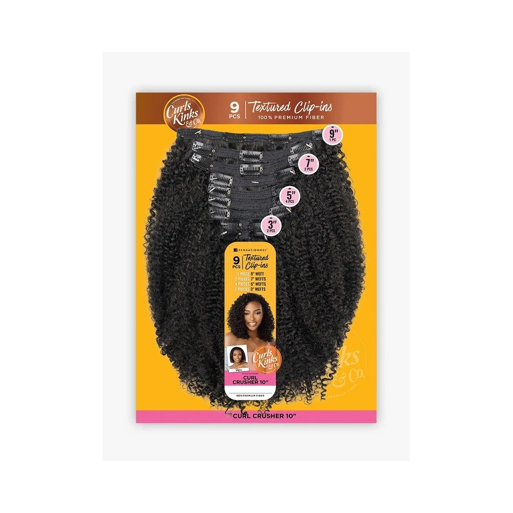 SENSAS Extensions à Clips CURL CRUSHER 10" (Curls Kinks & Co) 4 SENSAS Extensions à Clips CURL CRUSHER 10" (Curls Kinks & Co) – Image 4