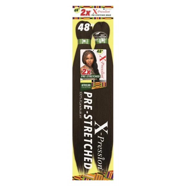 SENSAS Natte 2X XPRESSION PRE-STRETCHED BRAID 48'' 1 SENSAS Natte 2X XPRESSION PRE-STRETCHED BRAID 48''