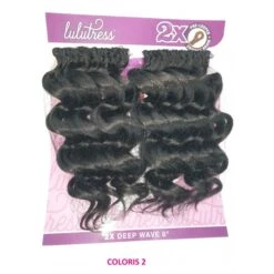 SENSAS Natte 2xDEEP WAVE 8'' (Lulutress Loop) * -Super Beaute Boutique sensas natte 2xdeep wave 8 lulutress loop 1 4