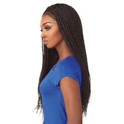 SENSAS Perruque Nattée SENEGAL TWIST (Swiss Lace) -Super Beaute Boutique sensas perruque nattee senegal twist swiss lace 2