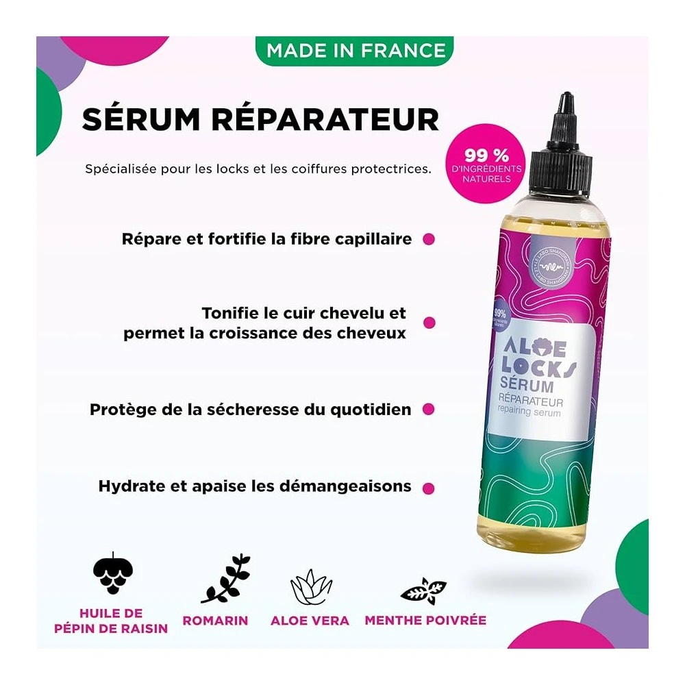 Sérum Réparateur ALOE VERA 250ml 2 Sérum Réparateur ALOE VERA 250ml – Image 2