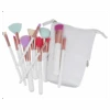 Set De 11 Pinceaux Multicolores à Maquillage + Pochette 3 Set De 11 Pinceaux Multicolores à Maquillage + Pochette -Super Beaute Boutique set de 11 pinceaux multicolores a maquillage pochette