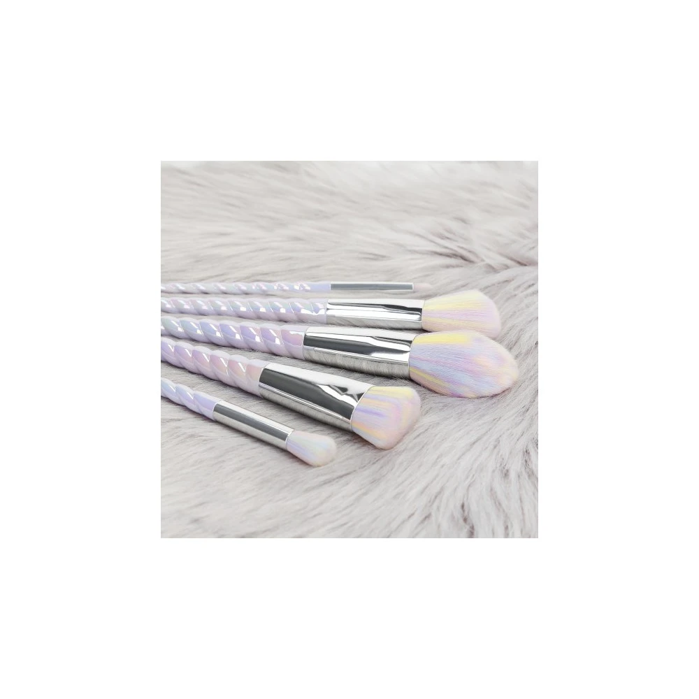 Set De 8 Pinceaux De Maquillage Licorne 2 Set De 8 Pinceaux De Maquillage Licorne – Image 2