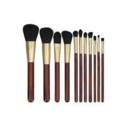 Set De Pinceaux à Maquillage BRUSH WOODEN 12 Pièces