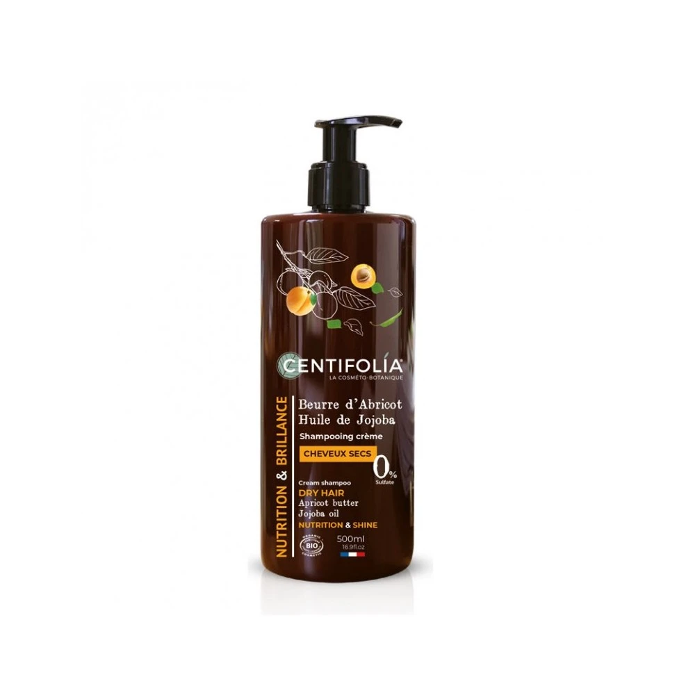 Shampoing Crème Bio Pour Cheveux Secs ABRICOT & JOJOBA* 2 Shampoing Crème Bio Pour Cheveux Secs ABRICOT & JOJOBA* – Image 2