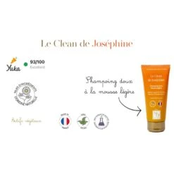 Shampoing Doux & Léger LE CLEAN DE JOSÉPHINE 200ml [PRIX CHOC] -Super Beaute Boutique shampoing doux leger le clean de josephine 200ml prix choc 1 2