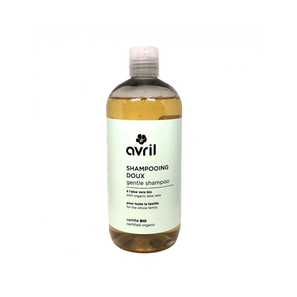 Shampoing Doux Pour La Famille à L'ALOE VERA BIO 500ml 1 Shampoing Doux Pour La Famille à L'ALOE VERA BIO 500ml