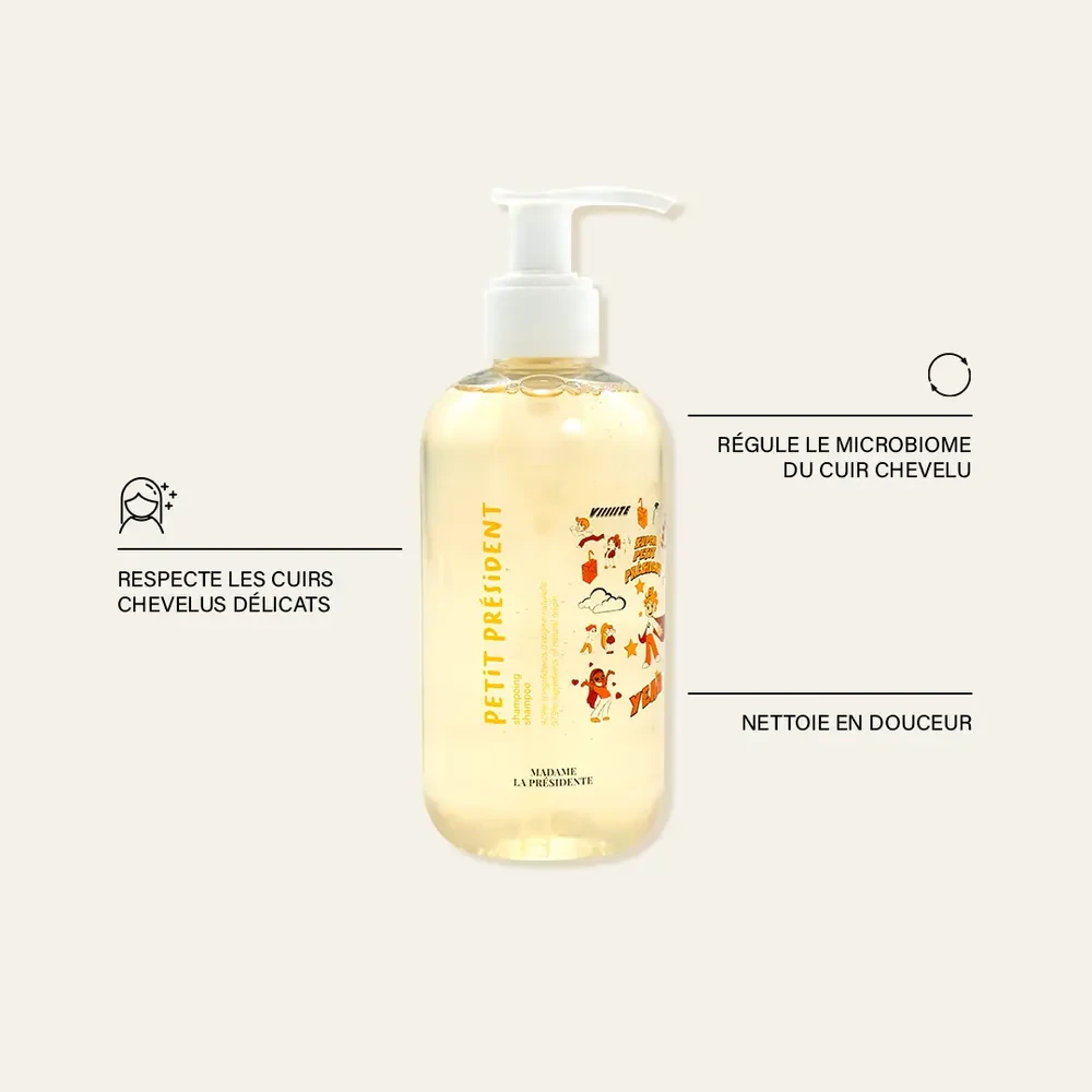 Shampoing Pour Enfants SUPER PETIT PRÉSIDENT 250ml 2 Shampoing Pour Enfants SUPER PETIT PRÉSIDENT 250ml – Image 2