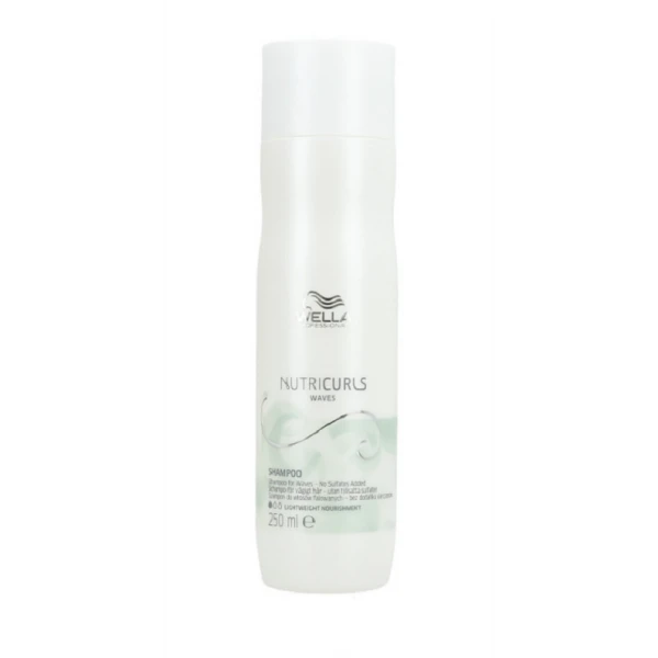 Wella Professionals Shampoing Pour Pour Cheveux Ondulés NUTRICURLS 250ml * 1 Wella Professionals Shampoing Pour Pour Cheveux Ondulés NUTRICURLS 250ml *