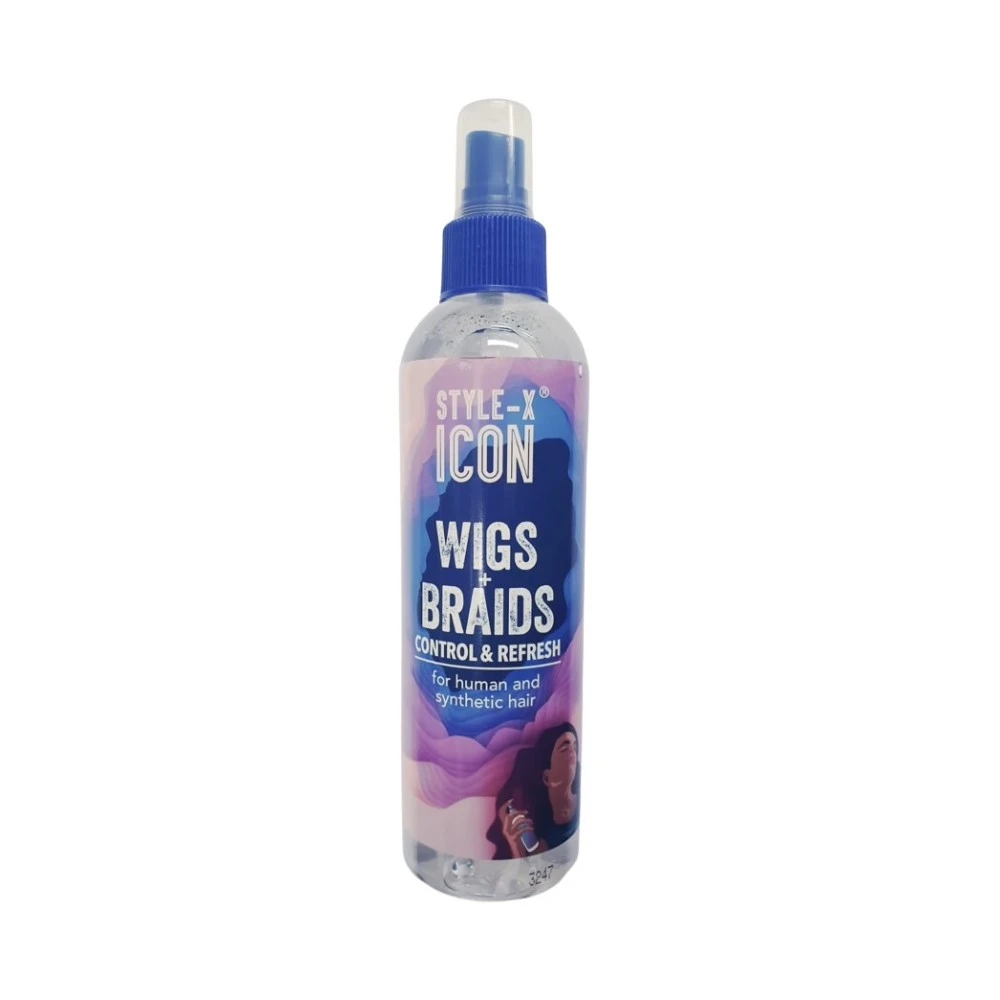 Spray Rafraichissant Perruques & Braids STYLE-X 250ml 1 Spray Rafraichissant Perruques & Braids STYLE-X 250ml