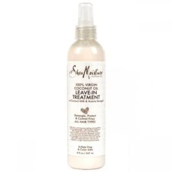 Shea Moisture Traitement Sans Rinçage 100% VIRGIN COCONUT OIL 237ml (Leave In Treatment)