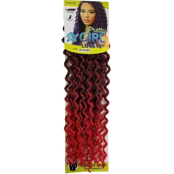 URBAN BEAUTY Natte 2x PRETTY GIRL LOCS 18" 2 URBAN BEAUTY Natte 2x PRETTY GIRL LOCS 18" – Image 2